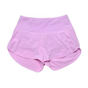 Lululemon Speed Up High Rise Short 2.5” Vita Pink Size 4